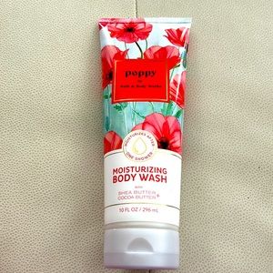 Bath and Body Works Poppy Moisturizing Body Wash Clean Fresh Scent 10oz